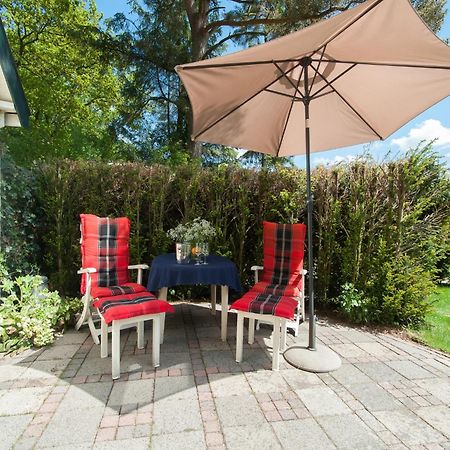 Pleasing Holiday Home In Schoorl With Patio Bagian luar foto