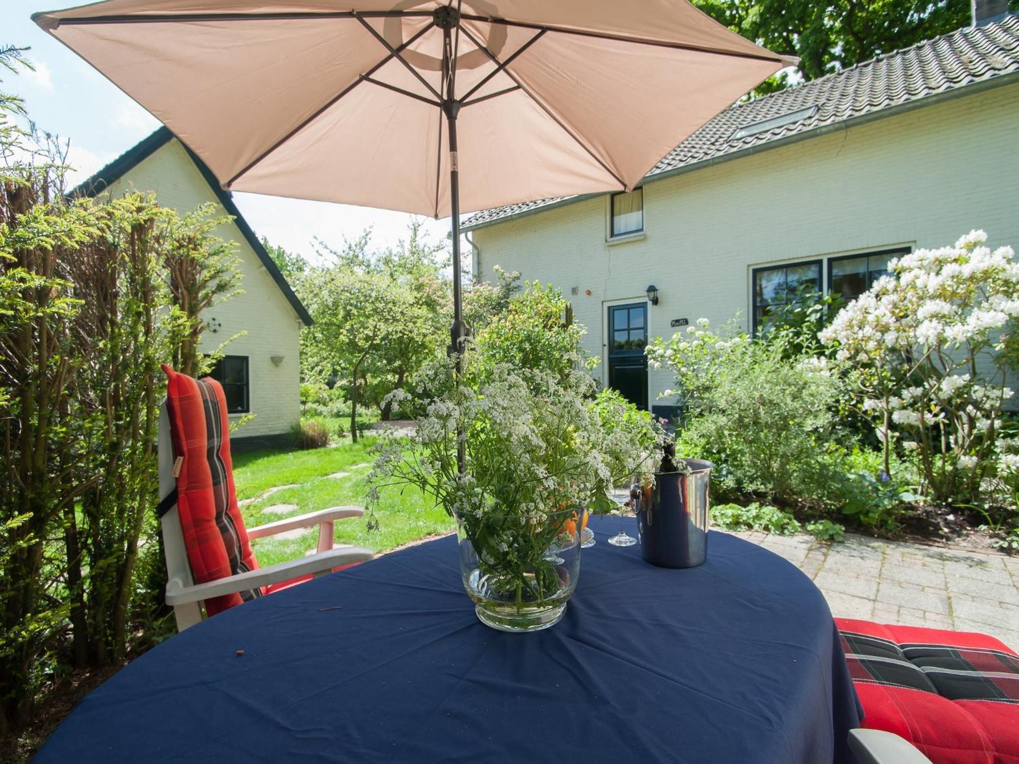 Pleasing Holiday Home In Schoorl With Patio Bagian luar foto
